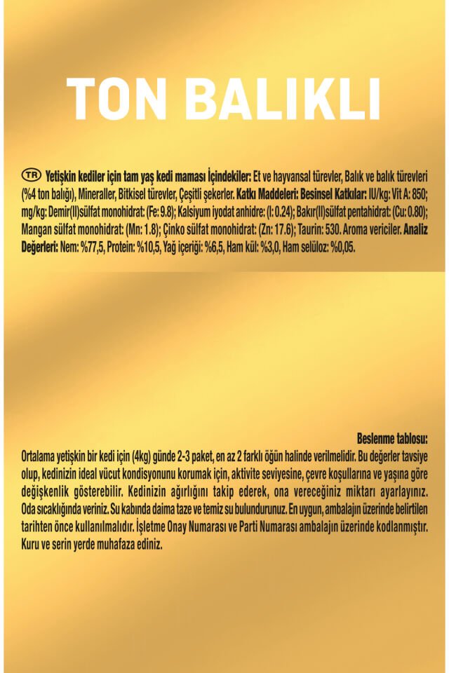 Gold Karışık Kedi Konserve Maması 85g X 12adet Ekonomik Paket