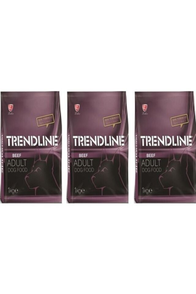 Biftekli Yetişkin Köpek Maması 1 Kg 3 Adet