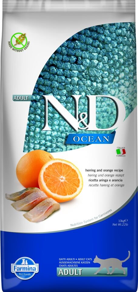 N&D Ocean Kısır Kedi 10 kg