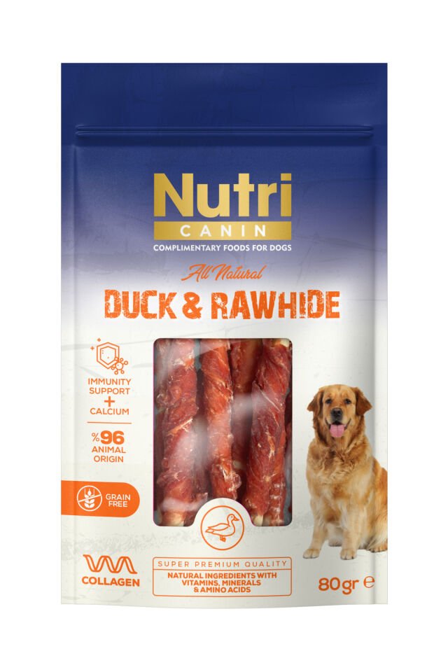 Nutri Ördek Etli Sargılı Ödül Kemik 80 gr
