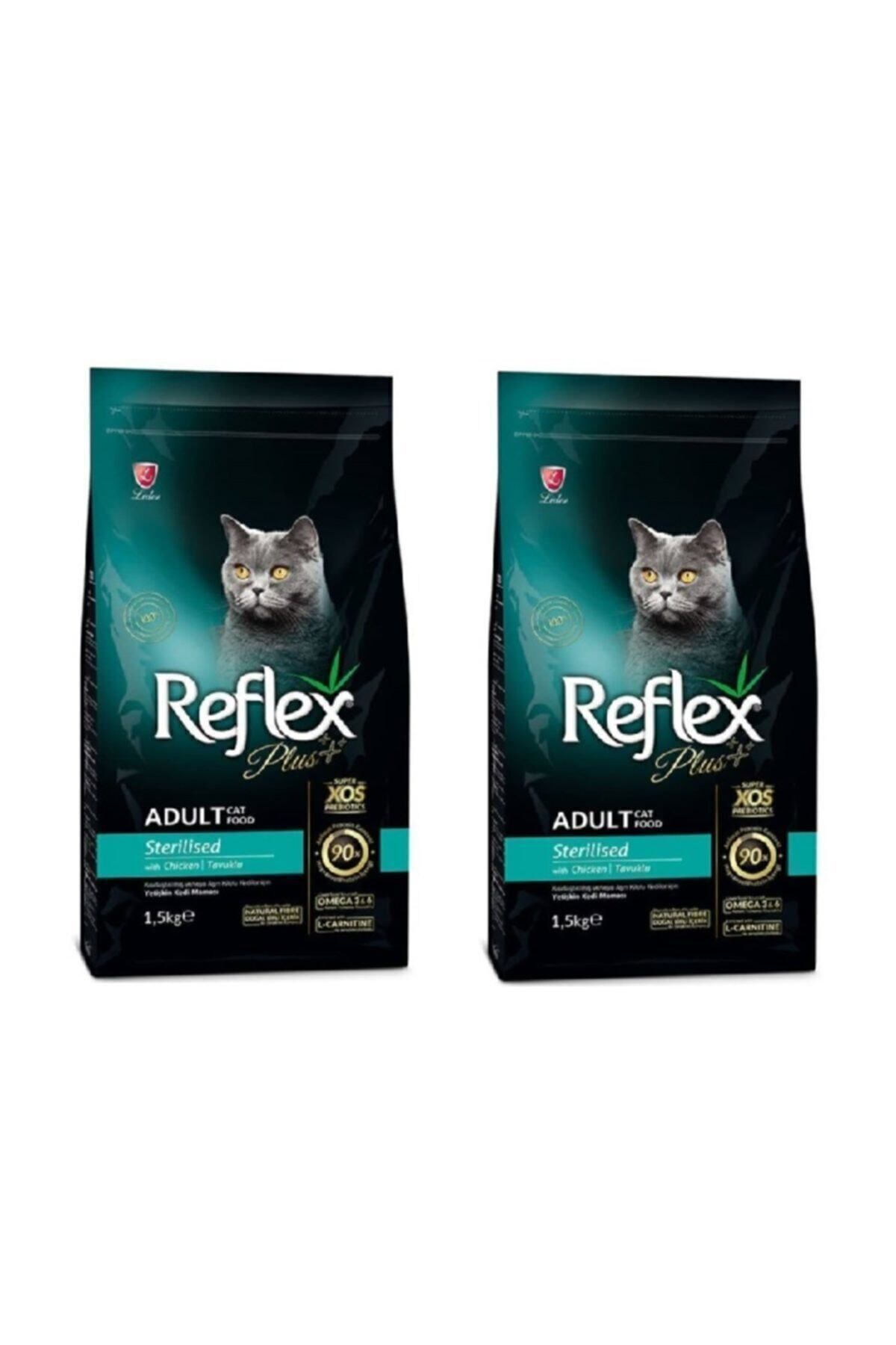 Plus Hipoalerjenik Kısırlaştırılmış/Sterilized Tavuklu Yetişkin Kedi Maması 1,5 kg x 2