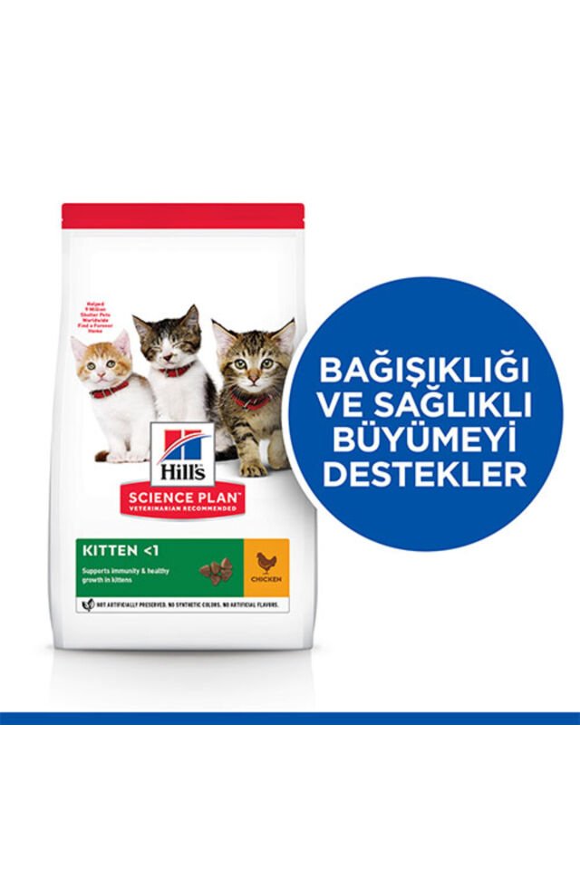 Hill’s Scıence Plan Kitten Tavuklu Yavru Kedi Maması 1,5 Kg