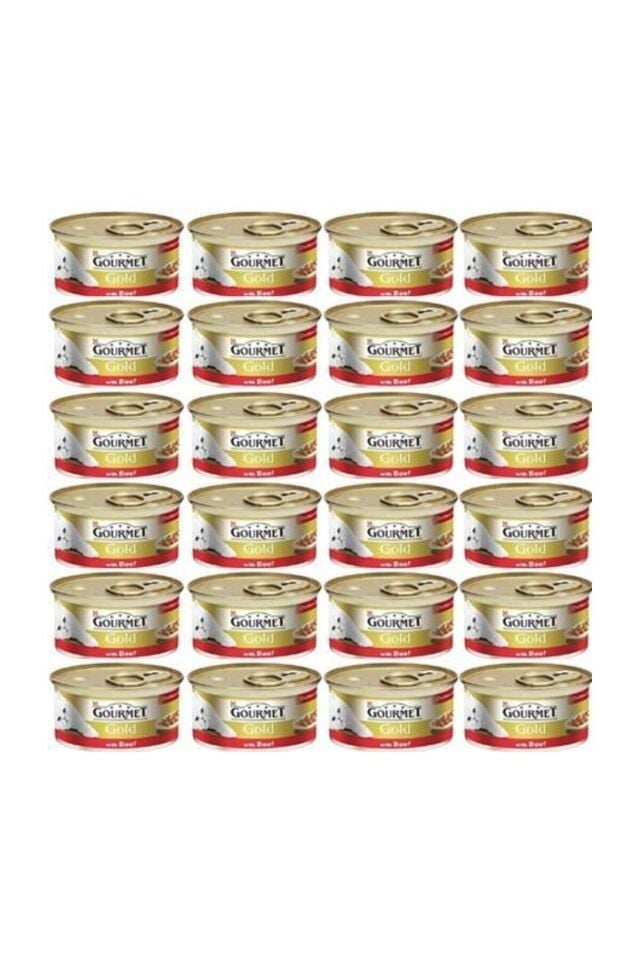 Parça Etli Sığır Etli Kedi Konservesi 85 Gr x 24 Adet