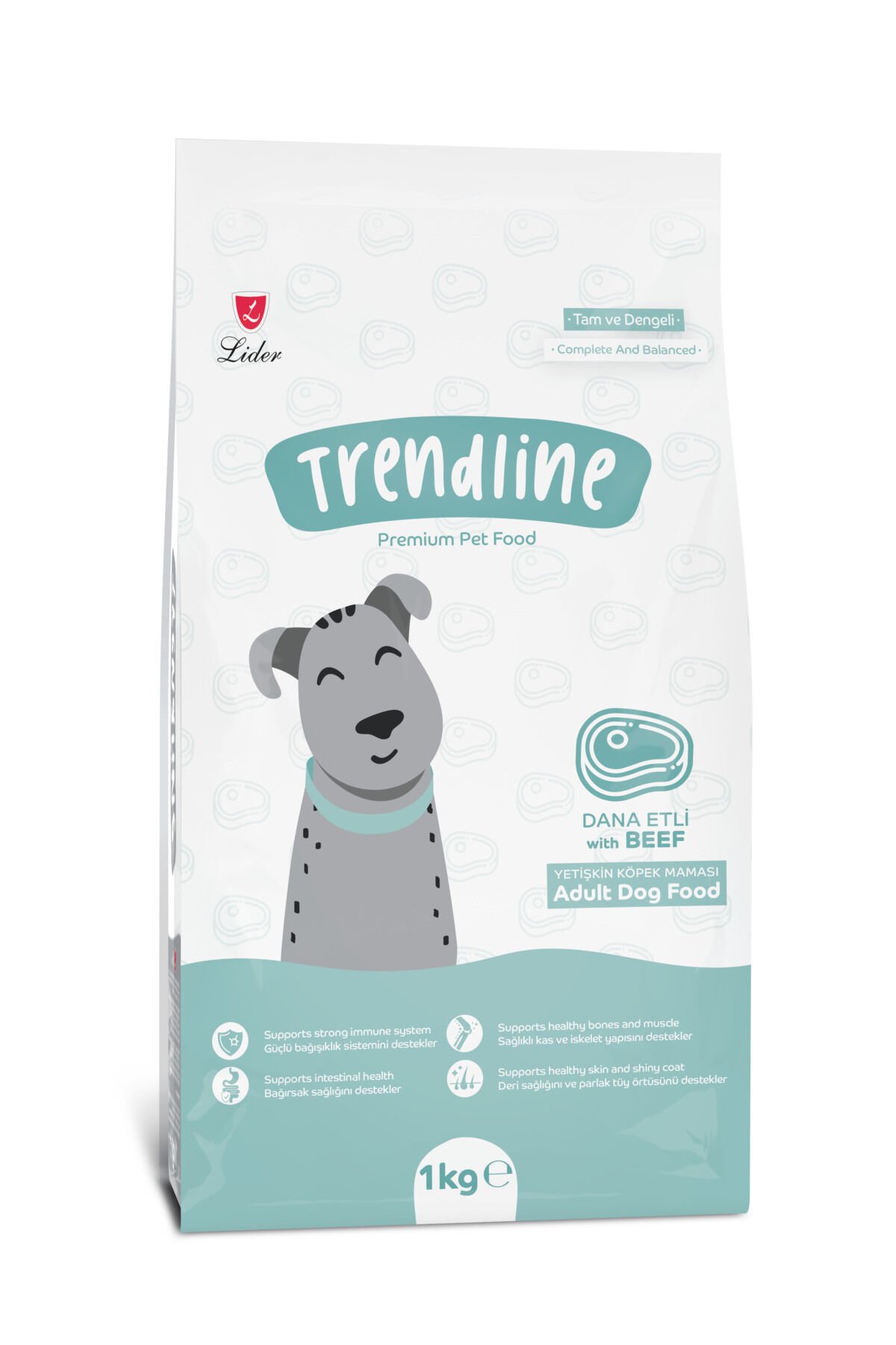 Biftekli Yetişkin Köpek Maması 1kg