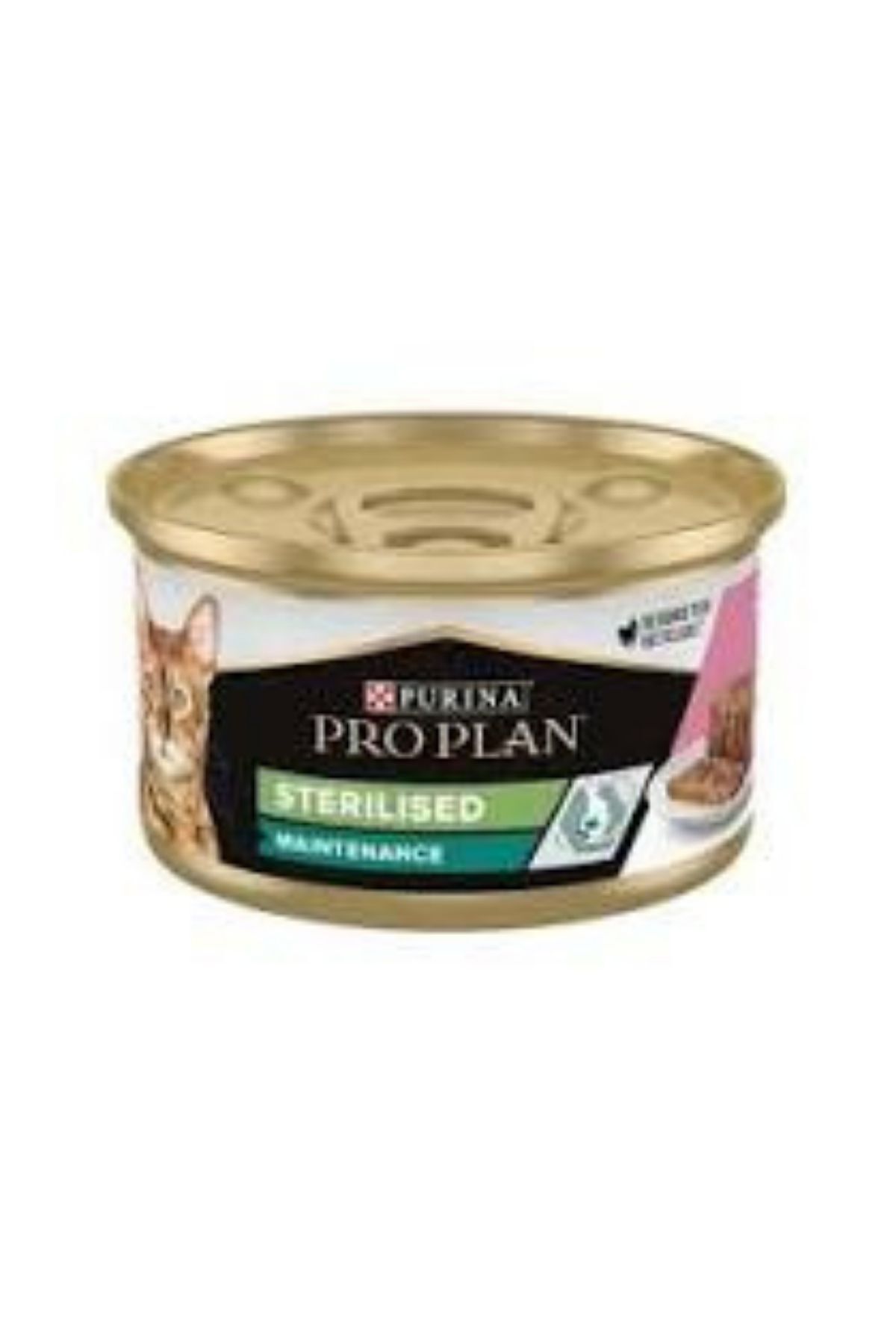 Sterilised Somonlu Kısırlaştırılmış Kedi Konservesi 85 Gr