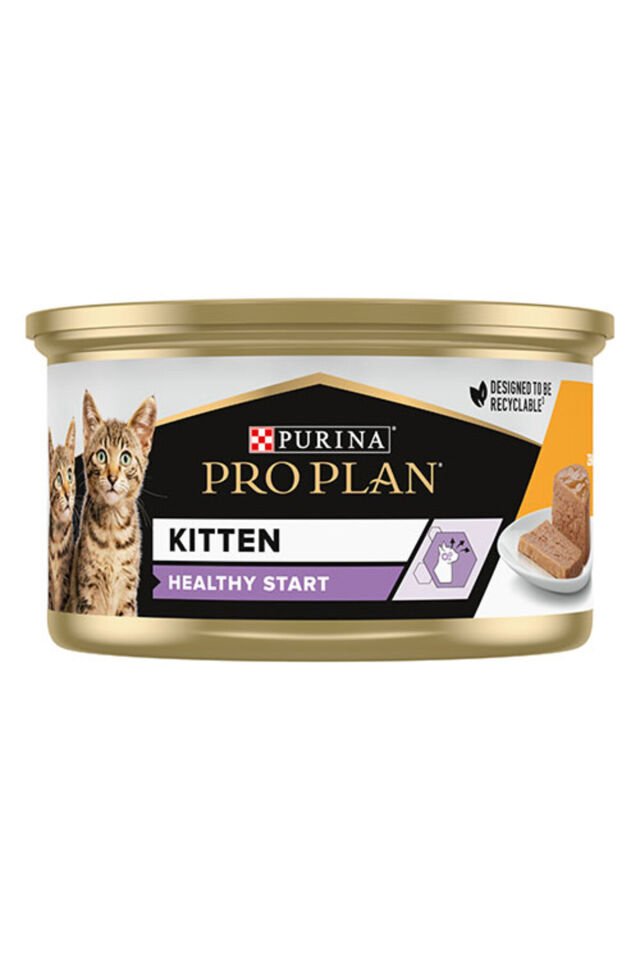 Kitten Tavuklu Yavru Kedi Konservesi 85 Gr