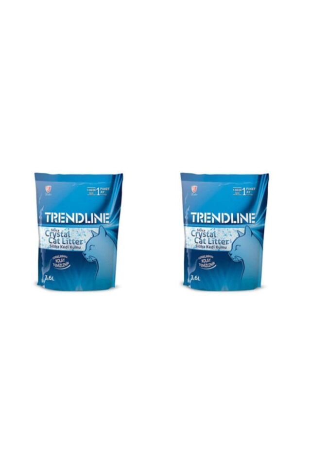 Trendline Kristal Silika Kedi Kumu 3.6 Lt X 2 Adet