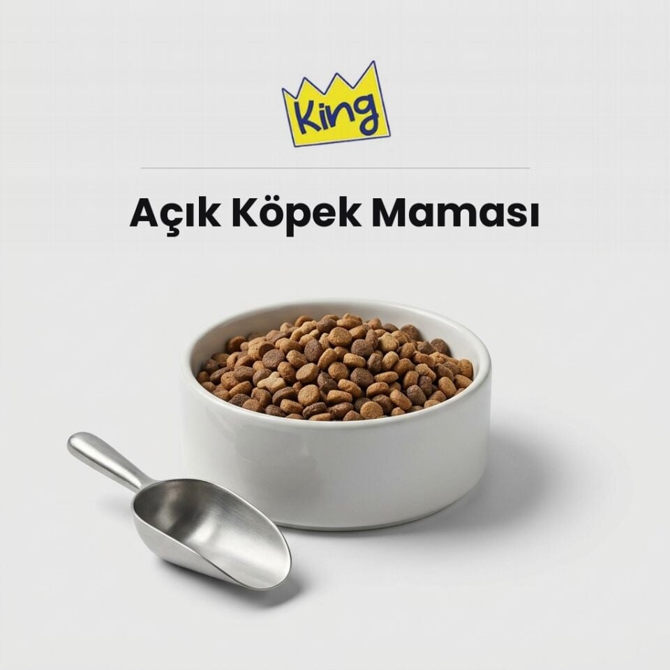 King Açık Kuzu Etli Köpek Maması (1 kg)