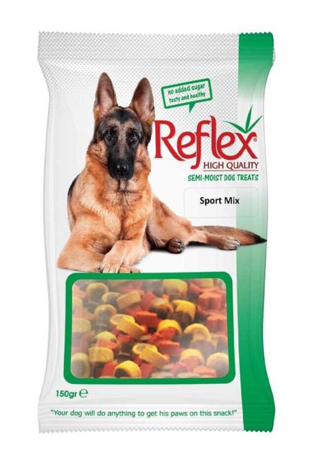 Reflex Yarı Yumuşak Köpek Ödülü Sport Mix150 gr