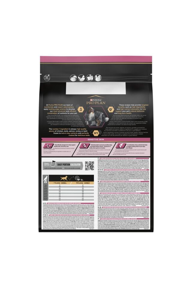 Proplan Medium Somonlu Hassas Yetişkin Köpek Maması 3 Kg