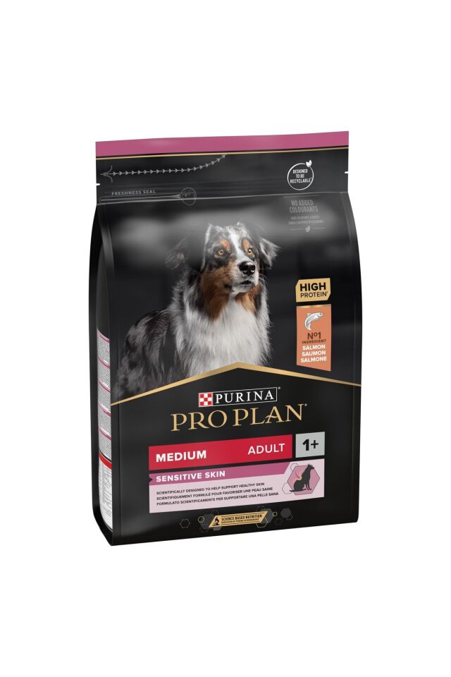 Proplan Medium Somonlu Hassas Yetişkin Köpek Maması 3 Kg