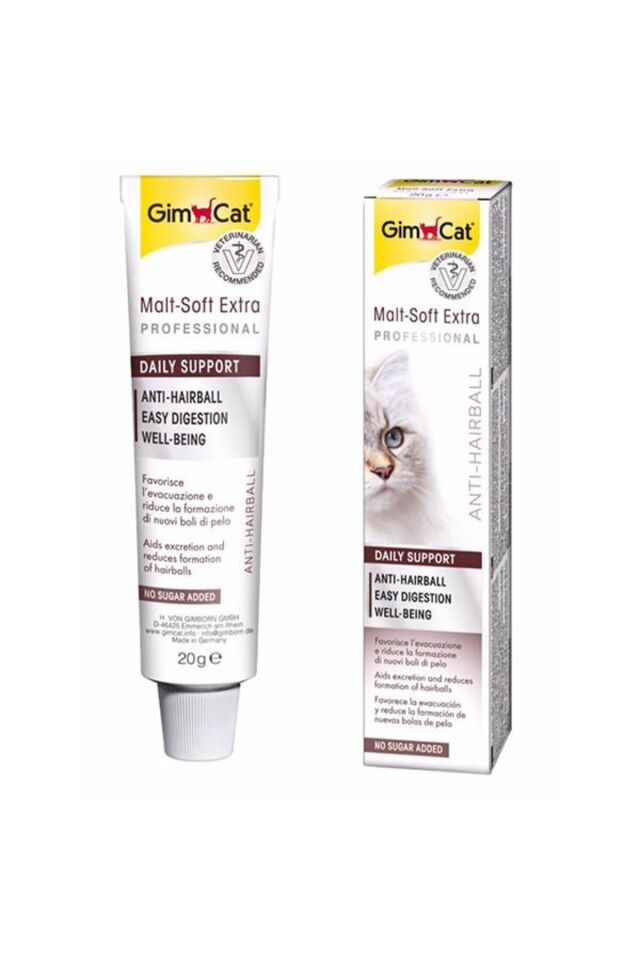 Malt Soft Extra Tüy Yumağı Önleyici Kedi Macunu 20 Gr