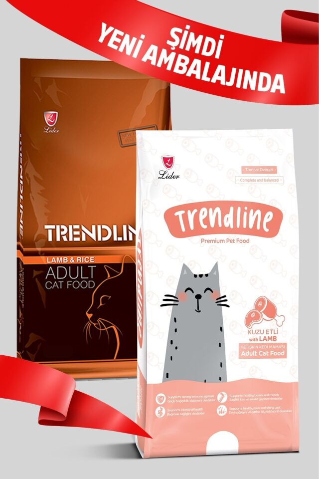 Kuzu Etli ve Pirinçli Yetişkin Kedi Maması 1kg