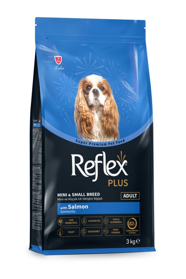 Plus Hipoalerjenik Mini ve Küçük Irklar için Somonlu Yetişkin Köpek Maması 3 kg