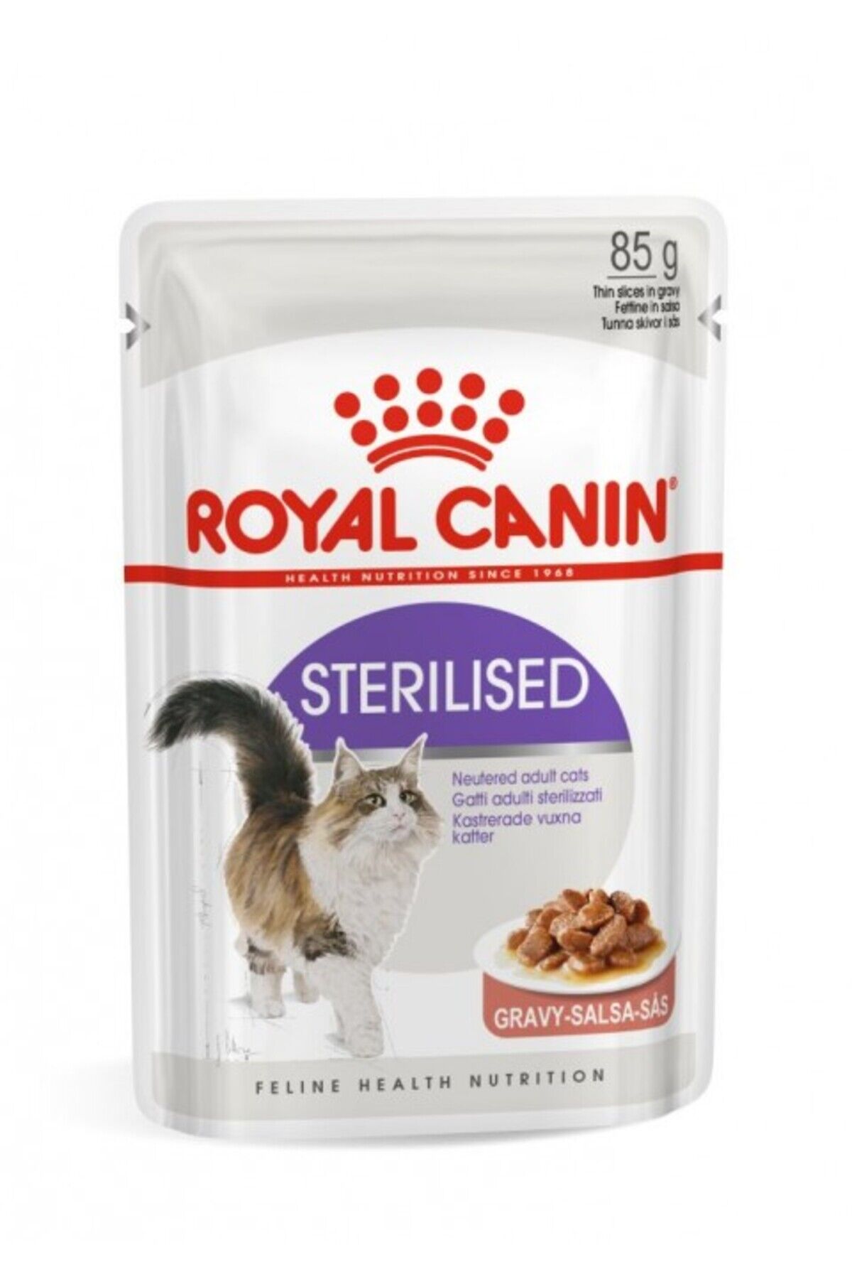 Sterilised Gravy Yaş Kedi Maması 85 gr