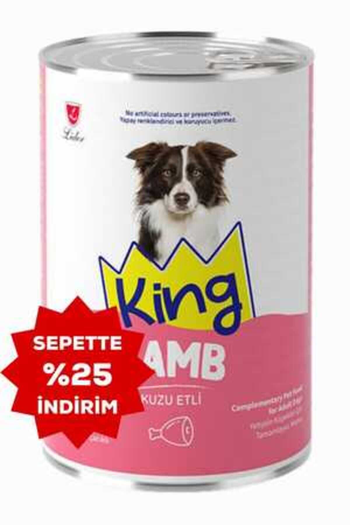 Sos İçerisinde Et Parçacıklı Kuzu Etli Köpek Konservesi 400 gr