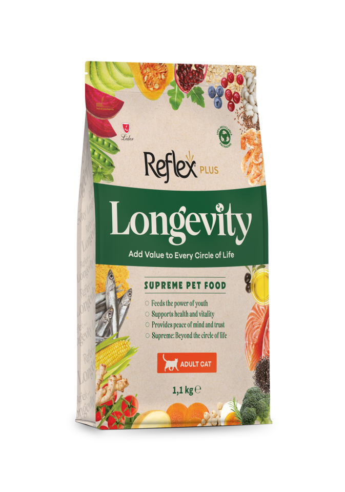 Reflex Plus Longevity Yetişkin Kedi Maması 1,1 kg