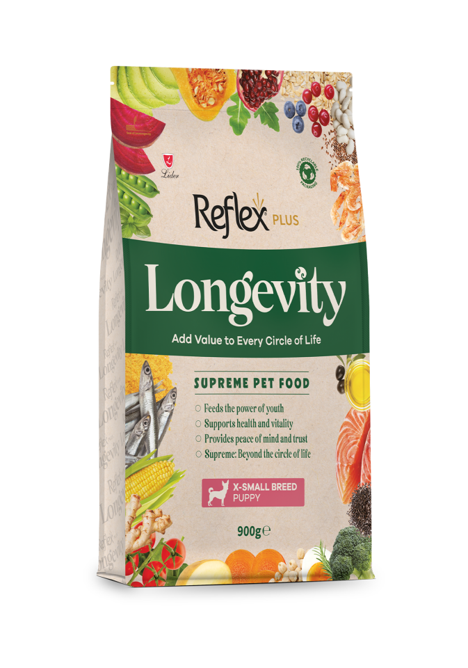Reflex Plus Longevity Çok Küçük Irk Yavru Köpek Maması 900 g
