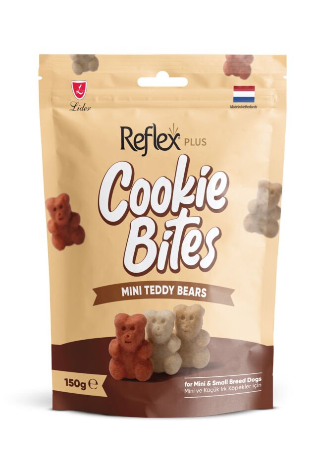 Cookie Bites Mini Teddy Bears 150gr Köpek Ödül Maması