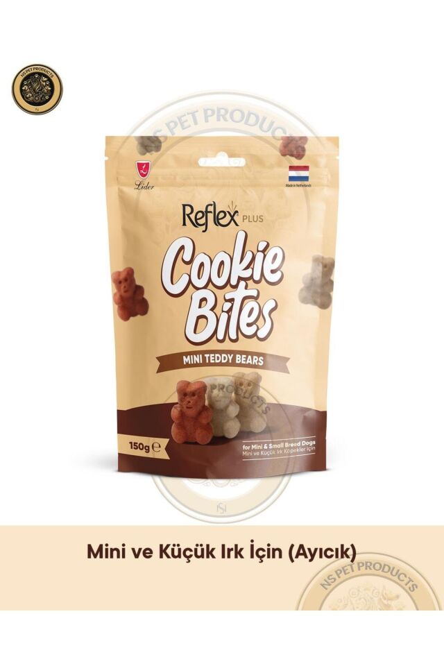 Cookie Bites Mini Teddy Bears 150gr Köpek Ödül Maması