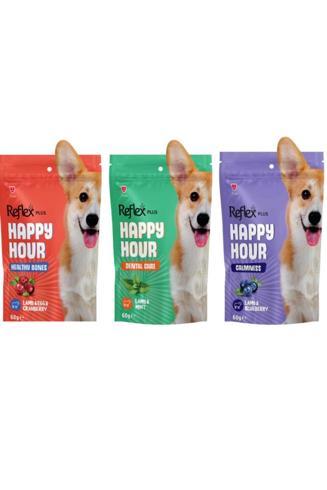 Plus Happy Hour Mix 3'lü Köpek Ödülü