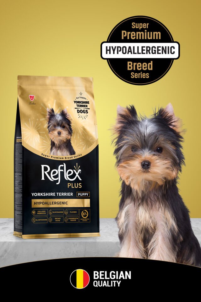 Plus Yorkshire Terrier Hipoalerjenik Yavru Köpek Maması 1,5 Kg