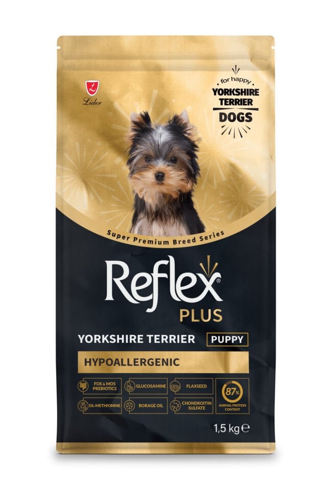 Plus Yorkshire Terrier Hipoalerjenik Yavru Köpek Maması 1,5 Kg