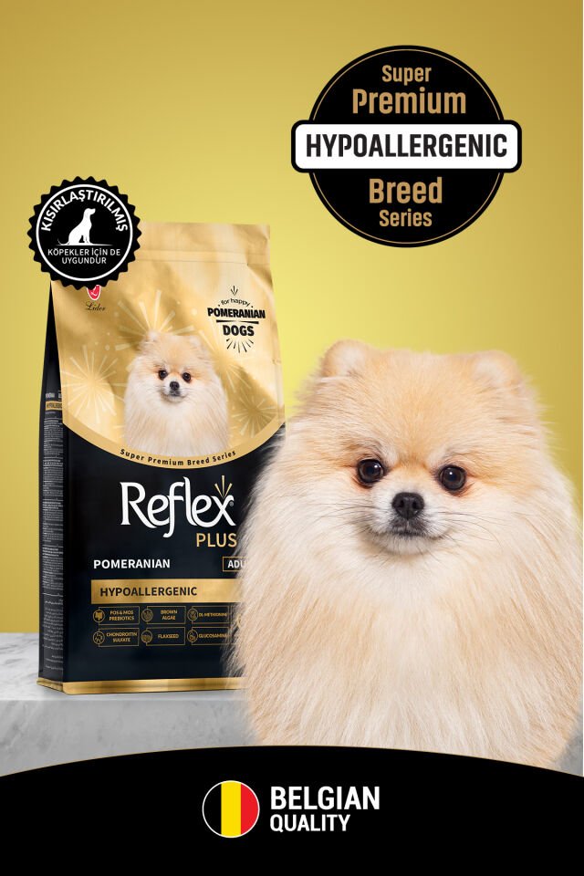 Plus Pomeranian Hipoalerjenik Yetişkin Köpek Maması 2 Kg