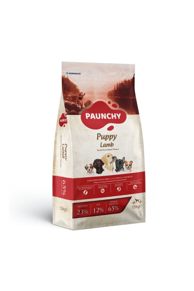 Kuzu Etli Yavru Köpek Maması 15 Kg