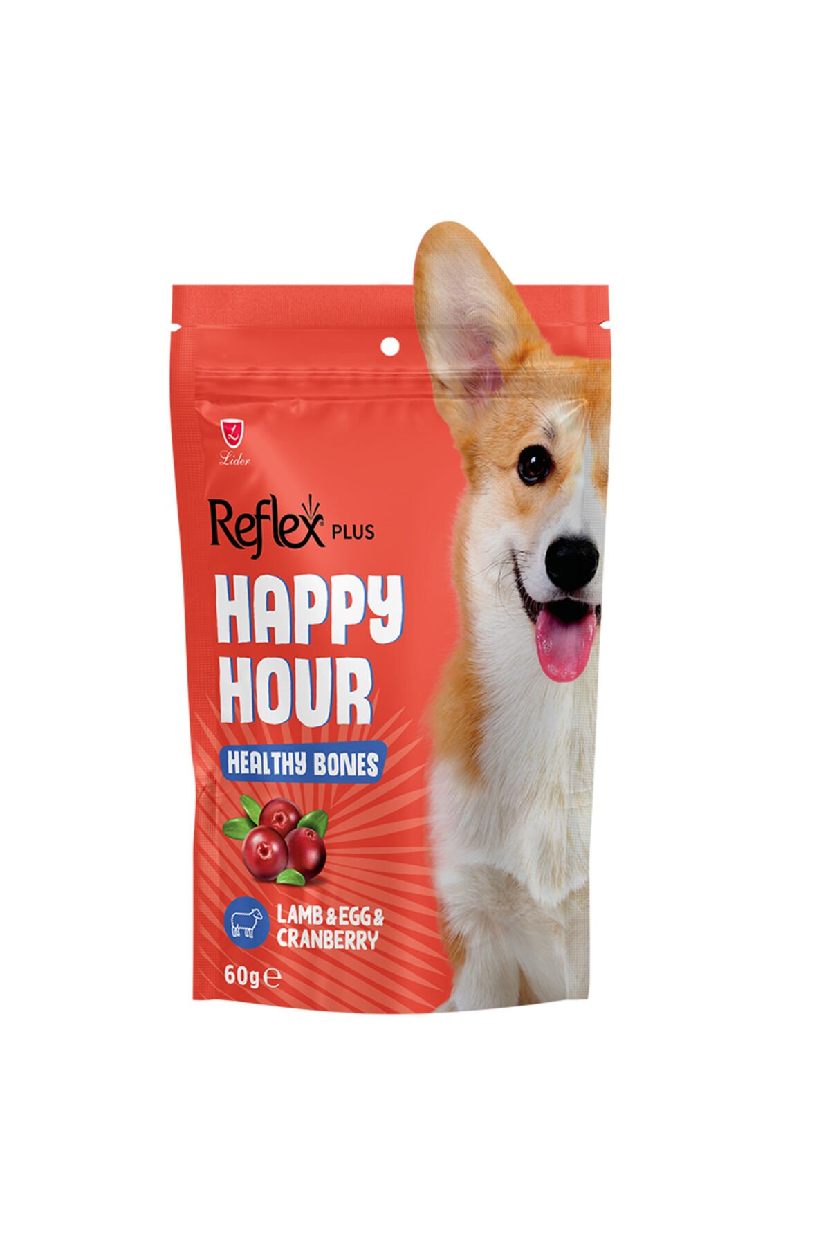 Plus Happy Hour Sağlıklı Kemikler İçin Destekleyici Köpek Ödül Maması 60gr