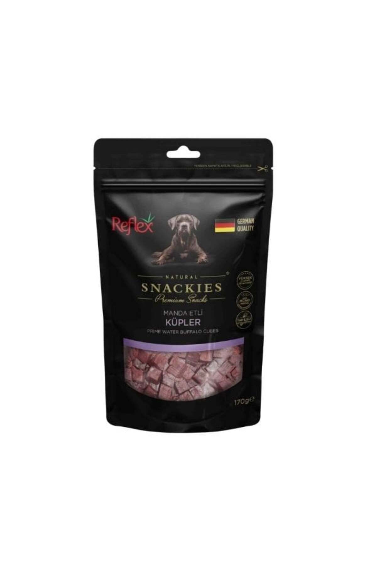 Snackies Natural Manda Etli Küp Tahılsız Köpek Ödül Maması 170 Gr