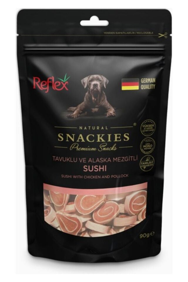 Snackies Tavuklu ve Balıklı Sushi 90 gr