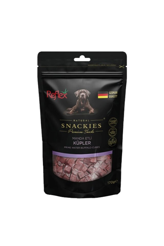 Snackies Natural Kuzu Etli Küp Tahılsız Köpek Ödülü 80 gr
