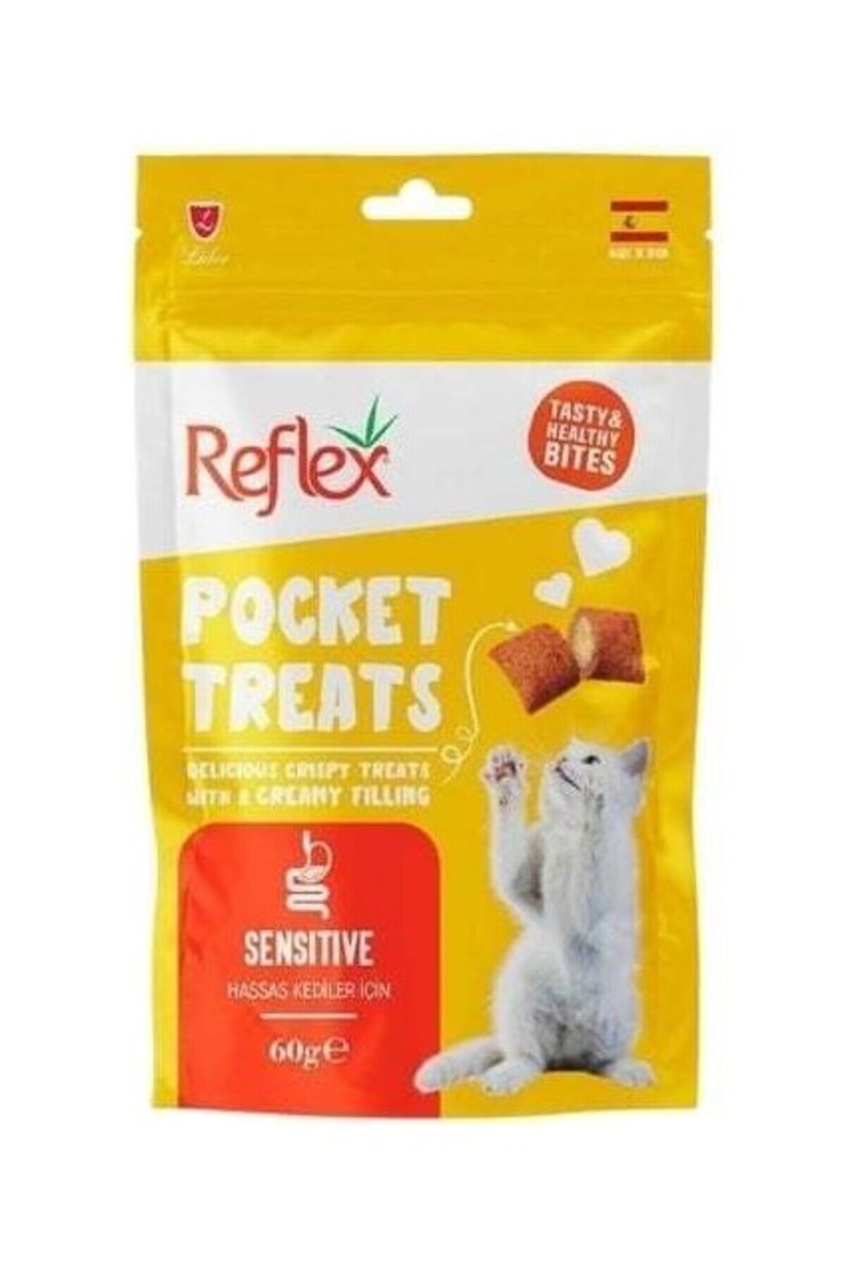 Pocket Treats Sensitive Kedi Ödül Maması 60 gr