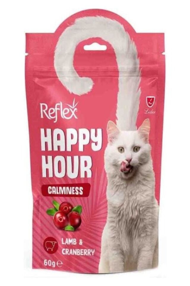 Happy Hour Sakinleşmeyi Destekleyici Kedi Ödül Maması 60 gr