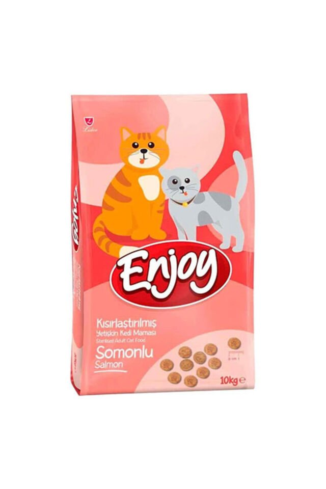 Somonlu Kısırlaştırılmış Kedi Maması 10 Kg