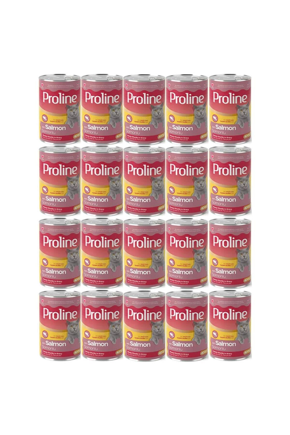 Proline Somonlu Yetişkin Kedi Konservesi 400 Gr*20 Adet