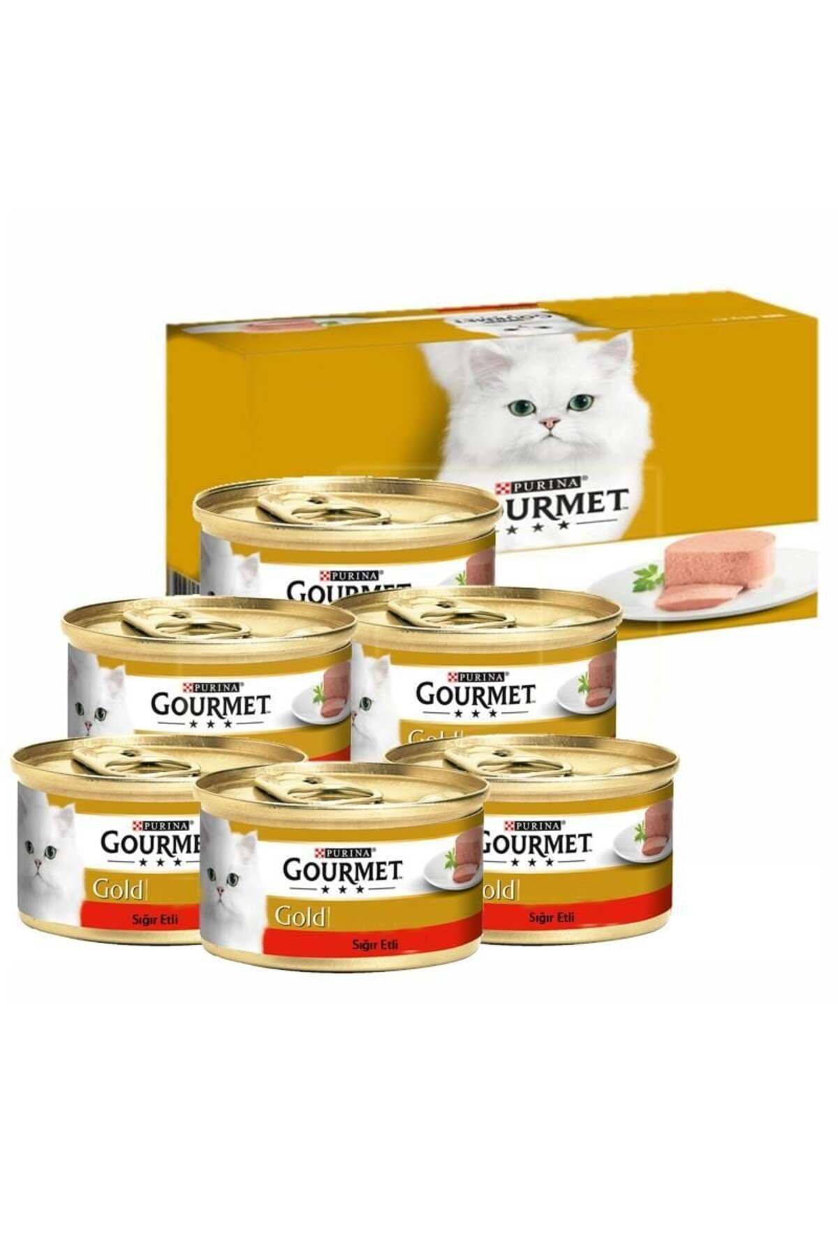 Kıyılmış Sığır Etli Yetişkin Kedi Konservesi 6 Al 5 Öde 85gr