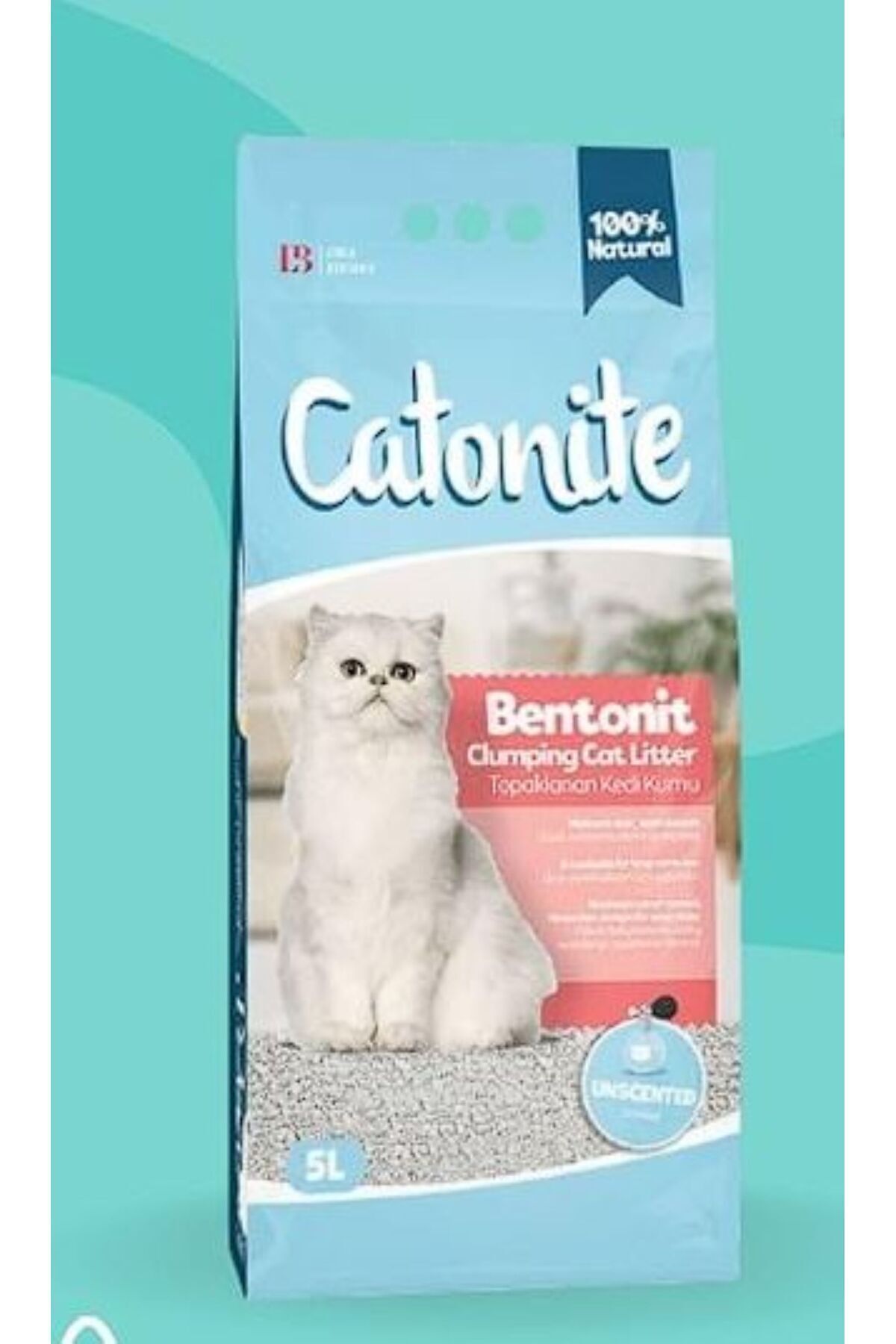 Cat Natural Bentonit Kedi Kumu 5 Lt. JetSepet