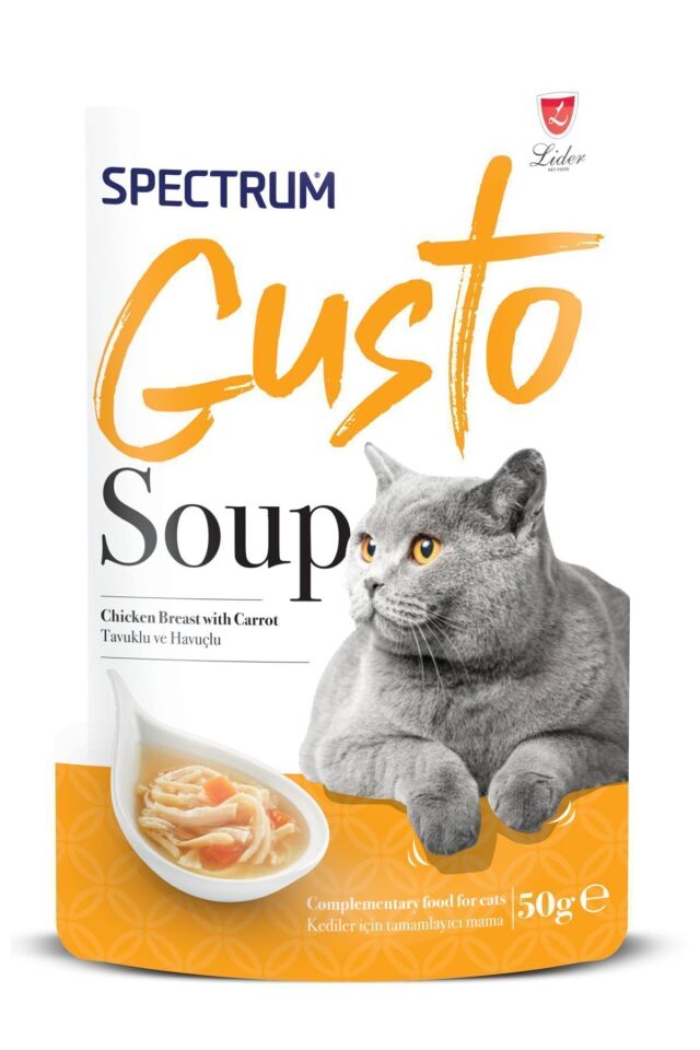 Gusto 5 Farklı Çeşit Kedi Çorbası