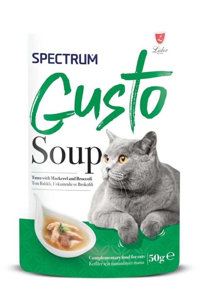 Gusto 5 Farklı Çeşit Kedi Çorbası