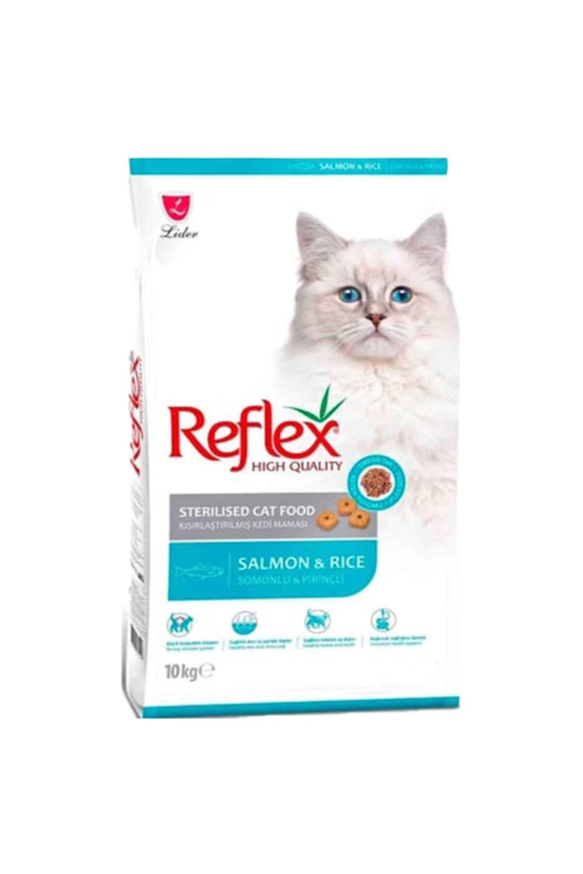 Sterilised Salmon Rice Yetişkin Kedi Maması 10 Kg