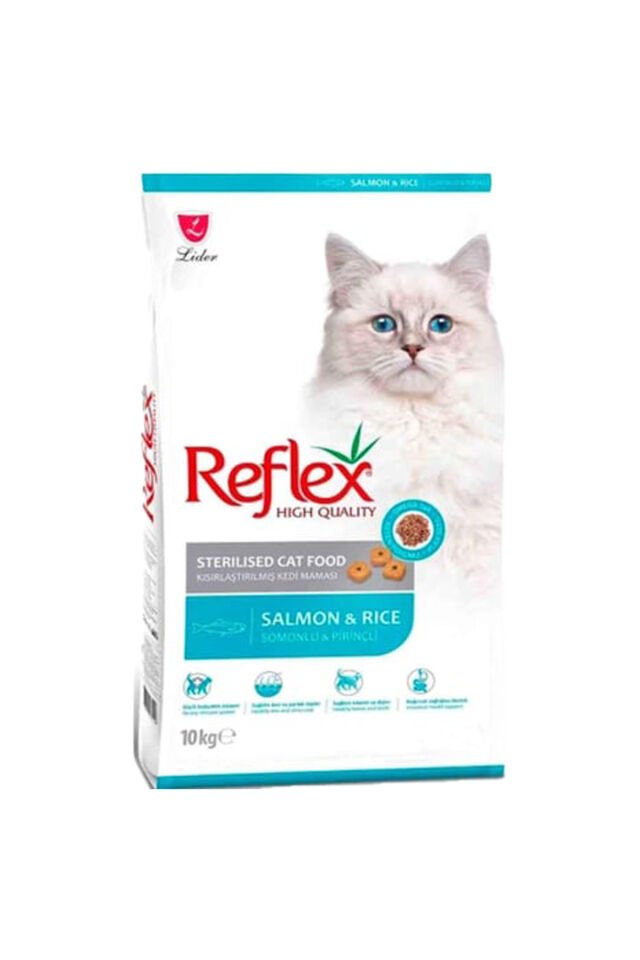 Sterilised Salmon Rice Yetişkin Kedi Maması 10 Kg