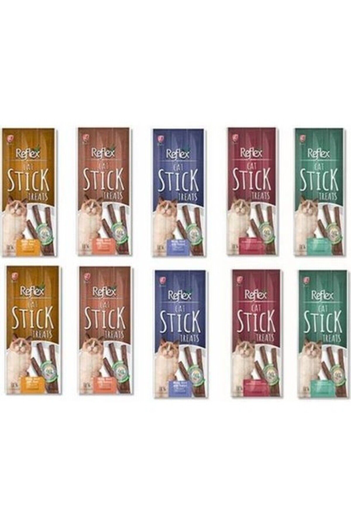 Stick Kedi Ödülü 3x5 gr 10 Paket Kedi Ödül Çubuğu Maması