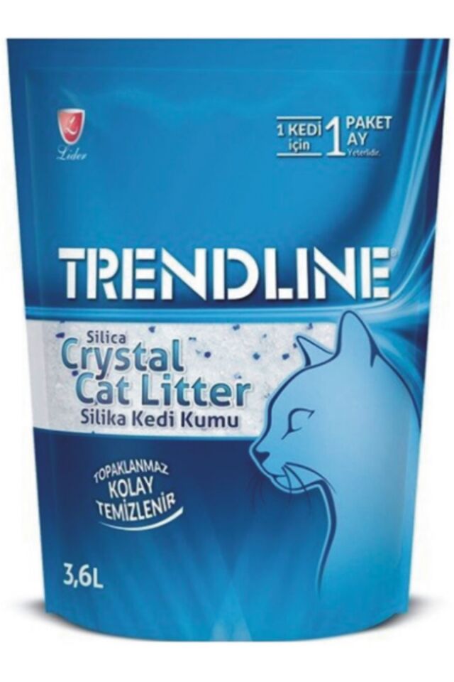 Silica Crystal Cat Litter Kedi Kumu 3,6 Litre