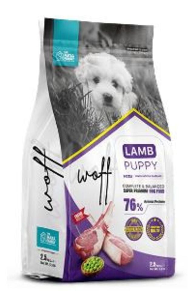 Woff Super Premium Kuzu Etli Yavru Köpek Maması 12 Kg