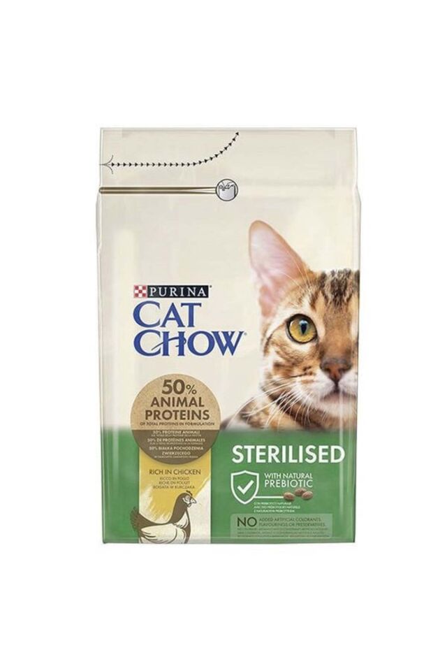 Sterilised Tavuklu Kısırlaştırılmış Kedi Maması 3 Kg