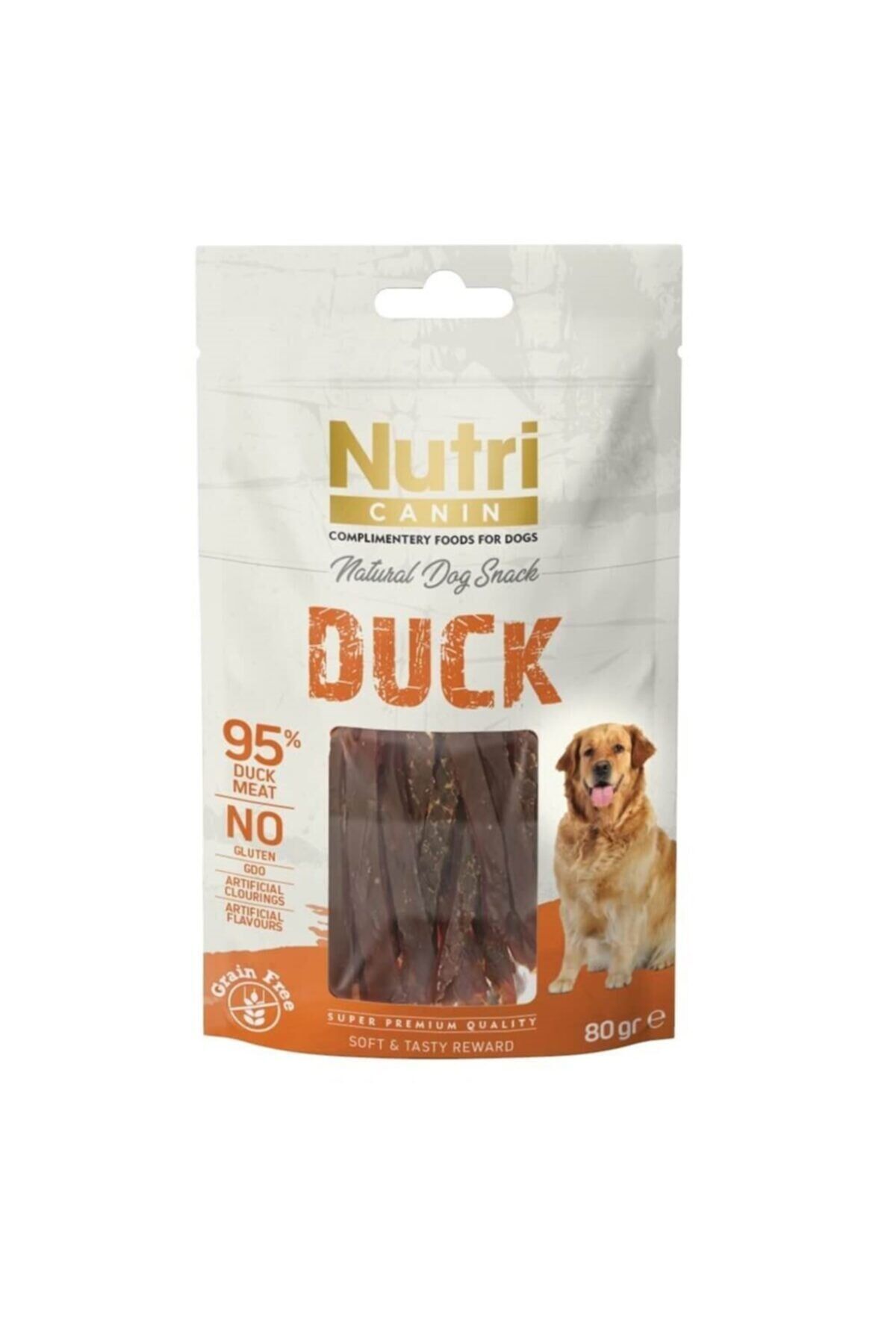 Nutri Canin Tahılsız Ördekli Köpek Ödül Maması 80 Gr