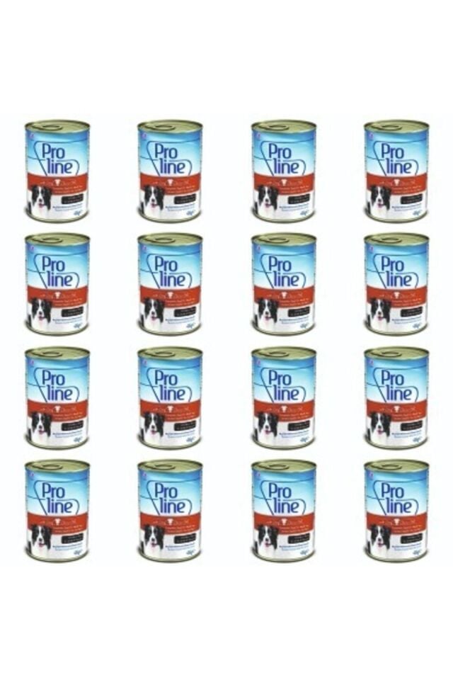 Biftekli Et Parçacıklı Köpek Konservesi 415 Gr X 16 Adet