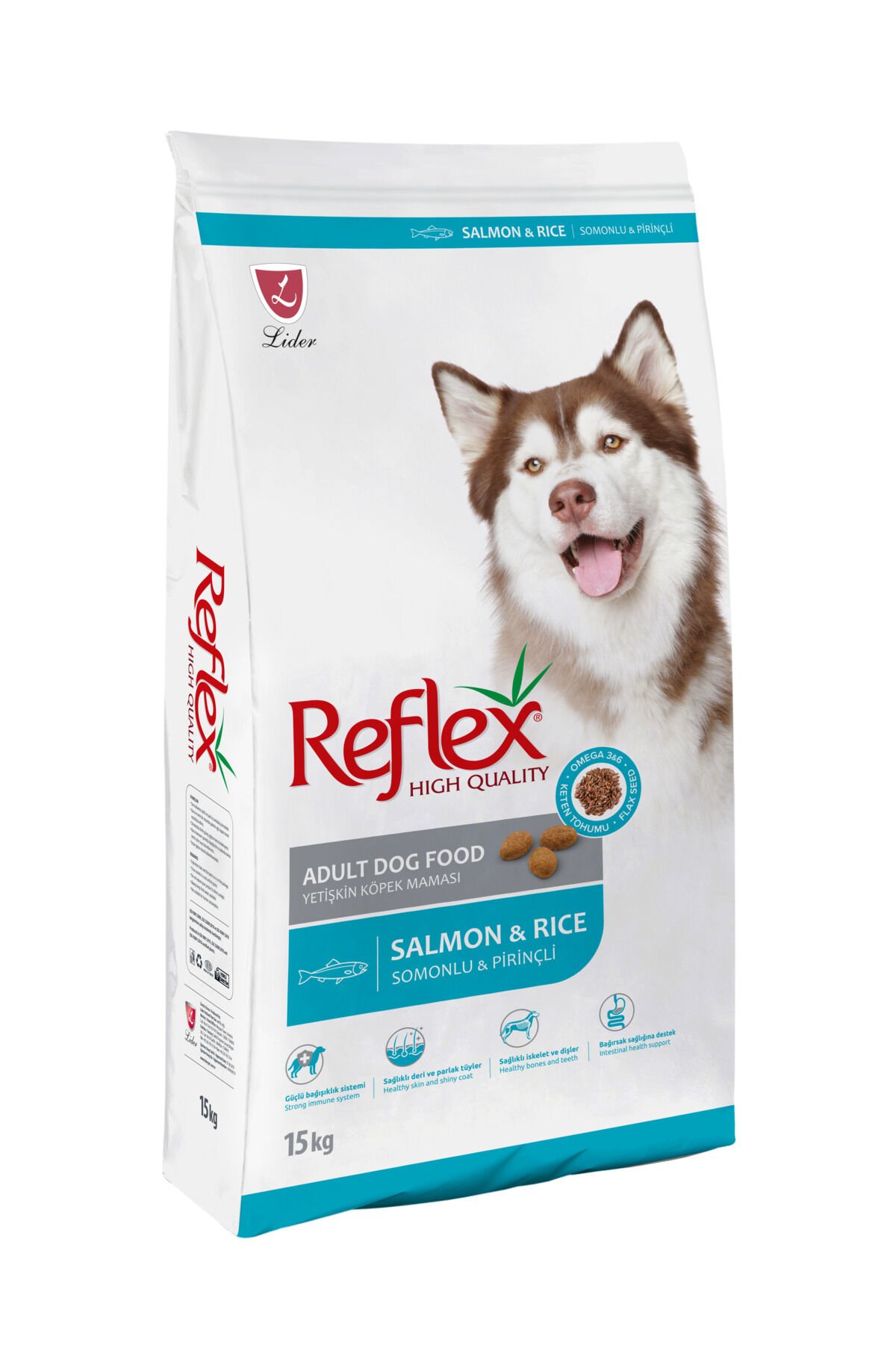 Somonlu ve Pirinçli Yetişkin Köpek Maması 15 kg